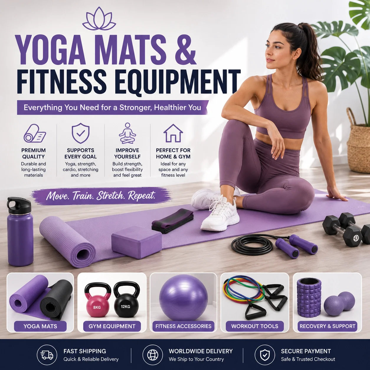 Yoga & Fitness Equipment