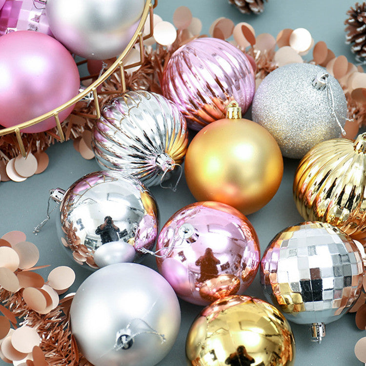 Christmas 34 Ball Set 4cm Ornaments | Xmas Holiday Decor