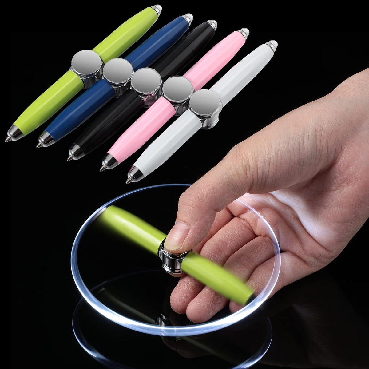 Creative Multi-Function LED Spinning Pen - Fidget Pen Gadget