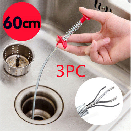 Flexible Drain Cleaning Claw Tool