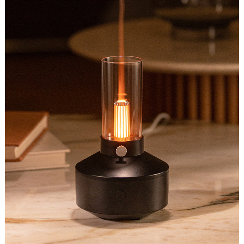 Retro Light Aroma Diffuser - Essential Oil Humidifier Lamp