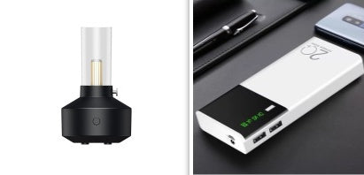 Retro Light Aroma Diffuser - Essential Oil Humidifier Lamp