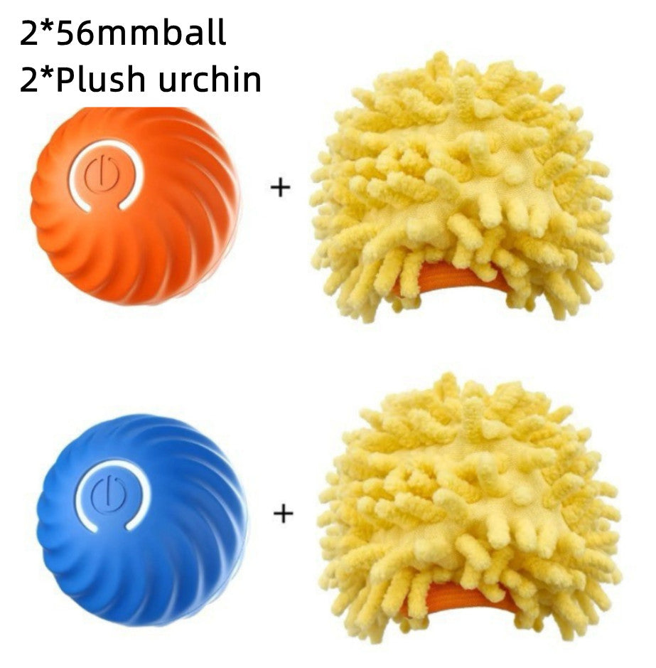 Bite Resistant Rubber Dog Ball - Bouncy Chew Toy for Aggressive Chewers