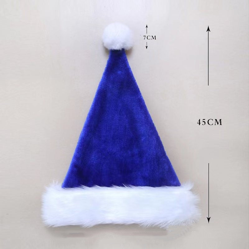 Christmas Decorations Red Plush Hat | Holiday Gift