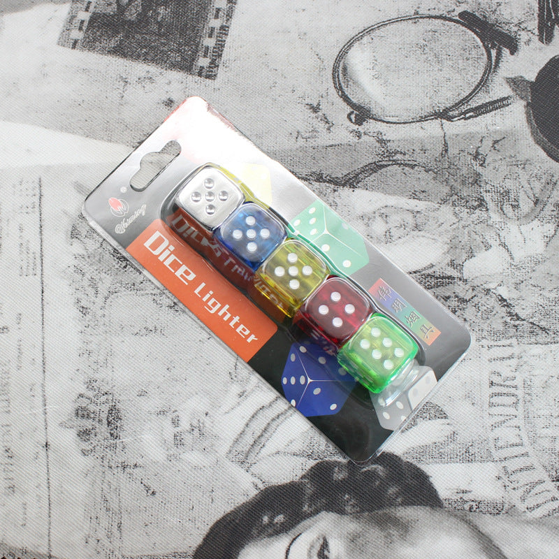 Creative Dice Flame Lighter - Novelty Gift Lighter