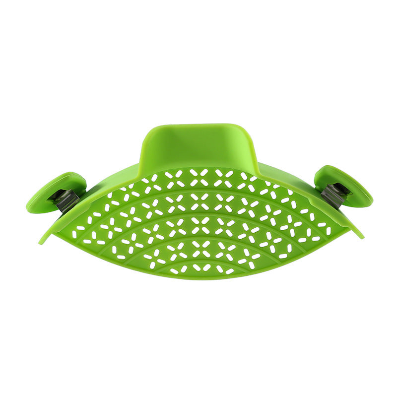 Clip-On Silicone Pot Strainer