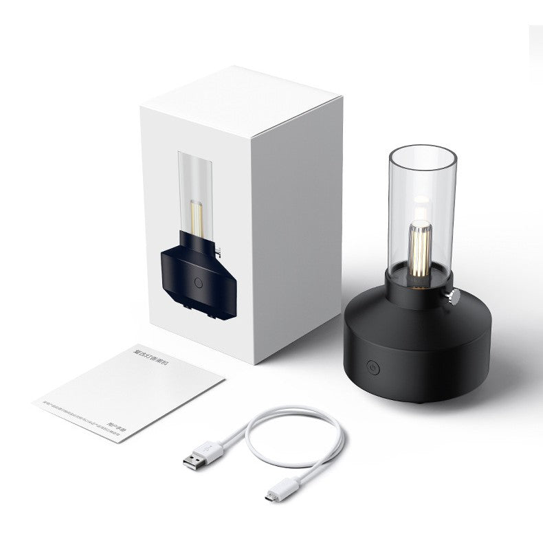 Retro Light Aroma Diffuser - Essential Oil Humidifier Lamp
