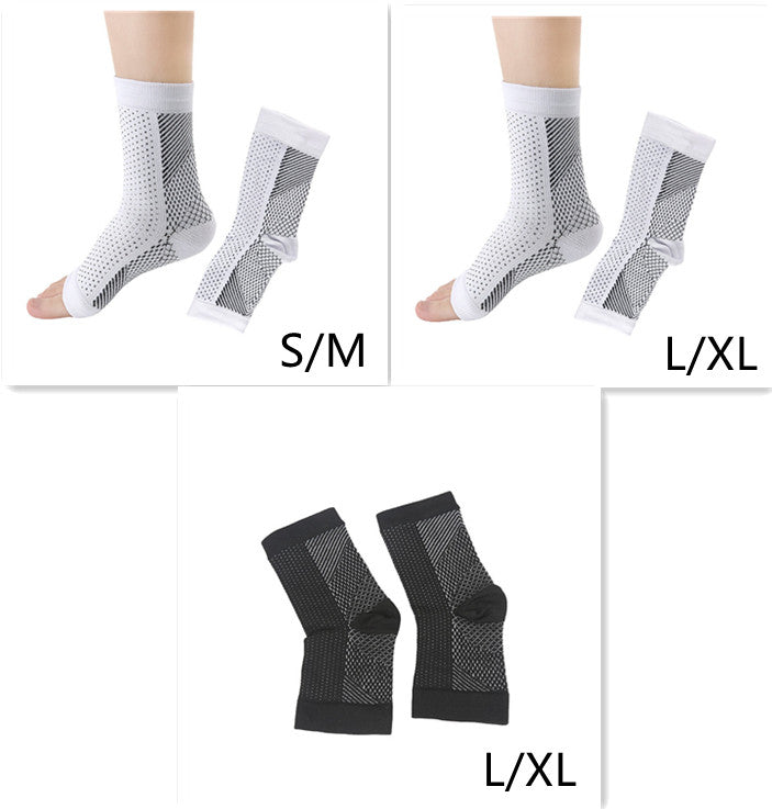 Invisible Heel Compression Socks - Plantar Support Ankle Sleeves