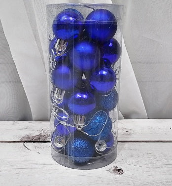 Christmas Decoration Shiny Matte Ball | Xmas Holiday Decor