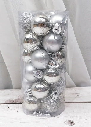 Christmas Decoration Shiny Matte Ball | Xmas Holiday Decor