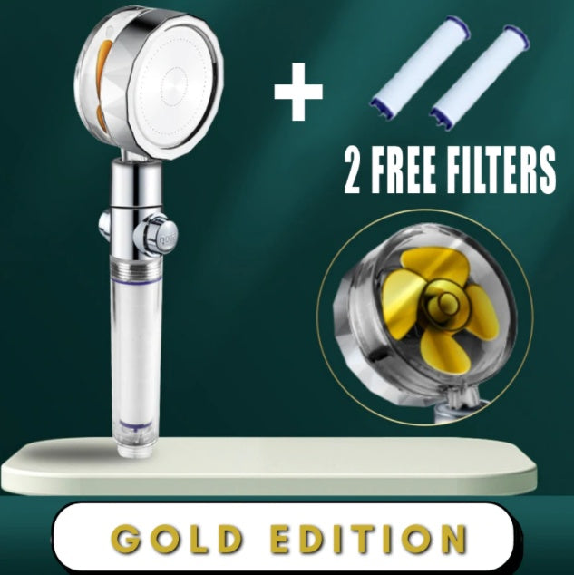 360° Rotating Water Saving Shower Head - High Pressure Rain Spray Nozzle