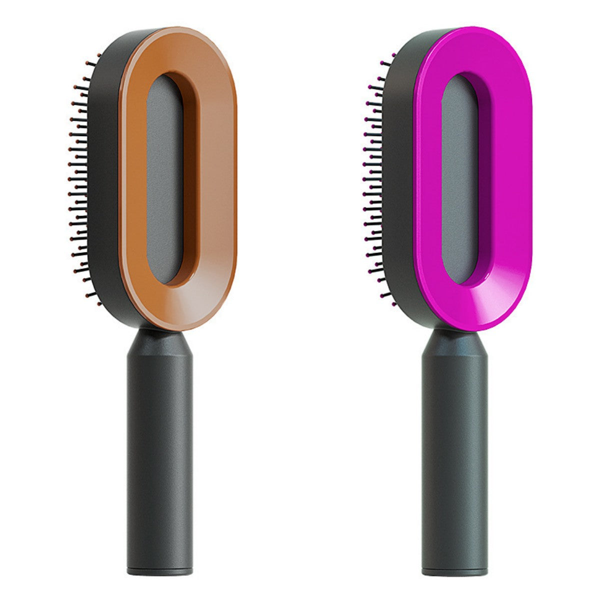Self Cleaning Hair Brush for Women One-Key Loss Airbag Massage Scalp
