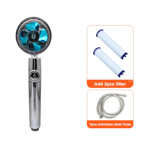 360° Rotating Water Saving Shower Head - High Pressure Rain Spray Nozzle