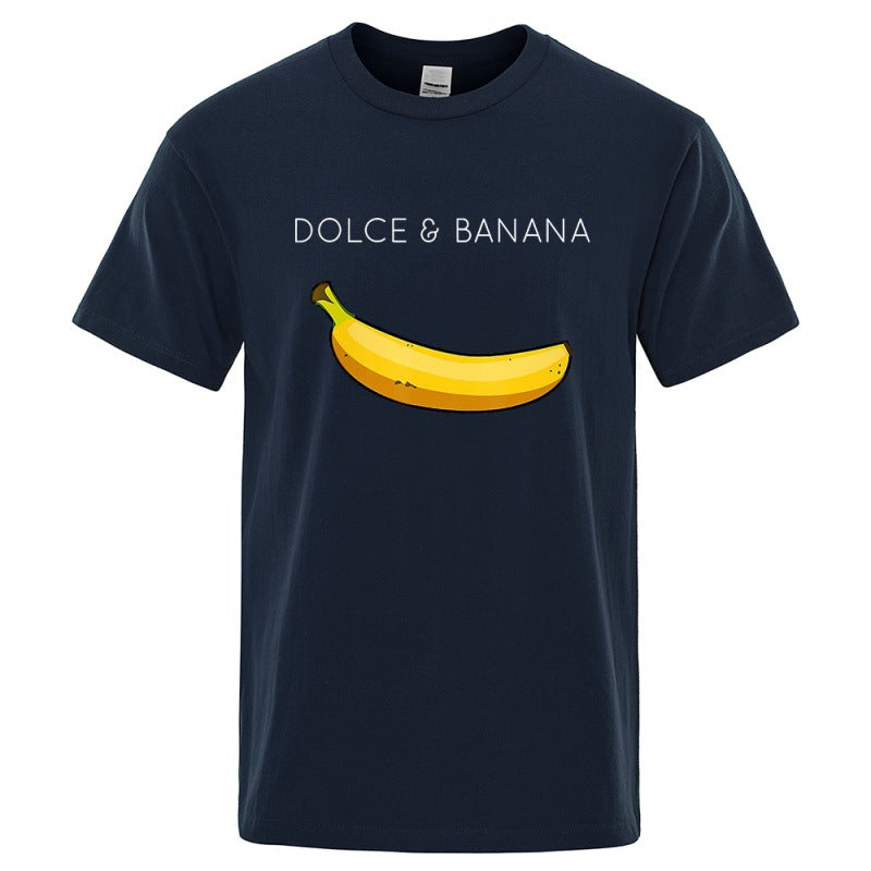 Dolce Banana Fashion Print Men T-Shirts