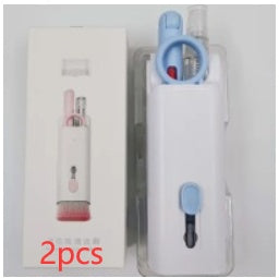 Keyboard and Earbud Cleaning Kit with Retractable Brush