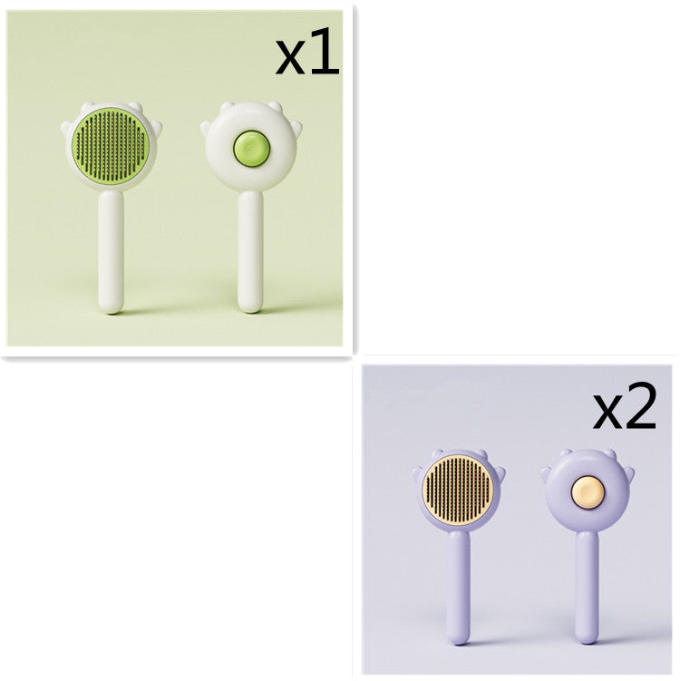 Magic Cat Massage Comb - Pet Hair Removal Brush & Scratcher for Cats and Dogs