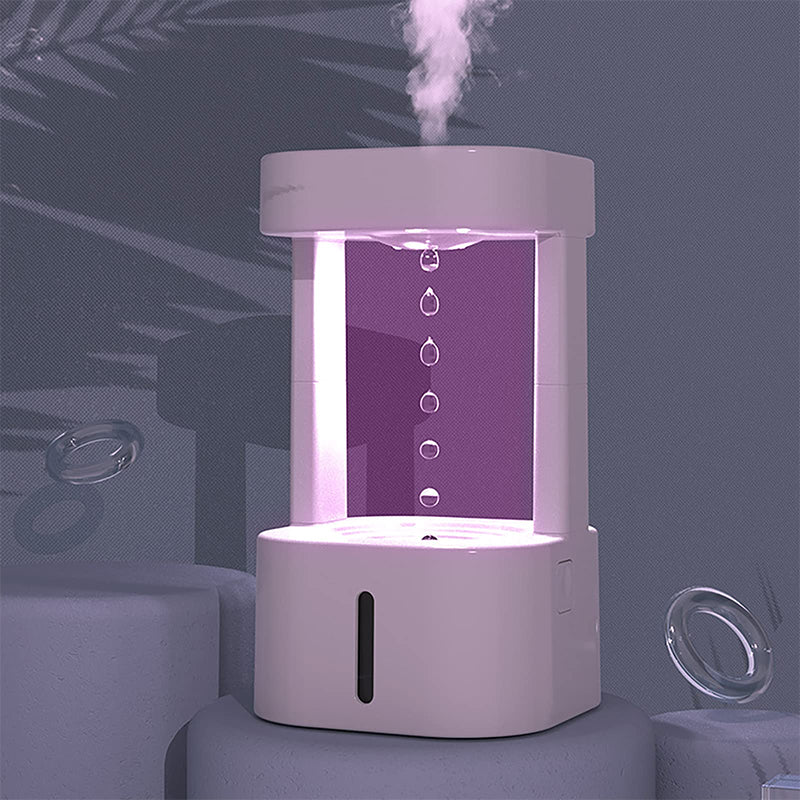 Anti-Gravity Water Drop Humidifier - 580 ml