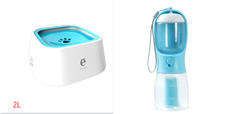 3-in-1 Portable Dog Water Cup 300 ml - Drinker, Food Container & Poop Bag Holder