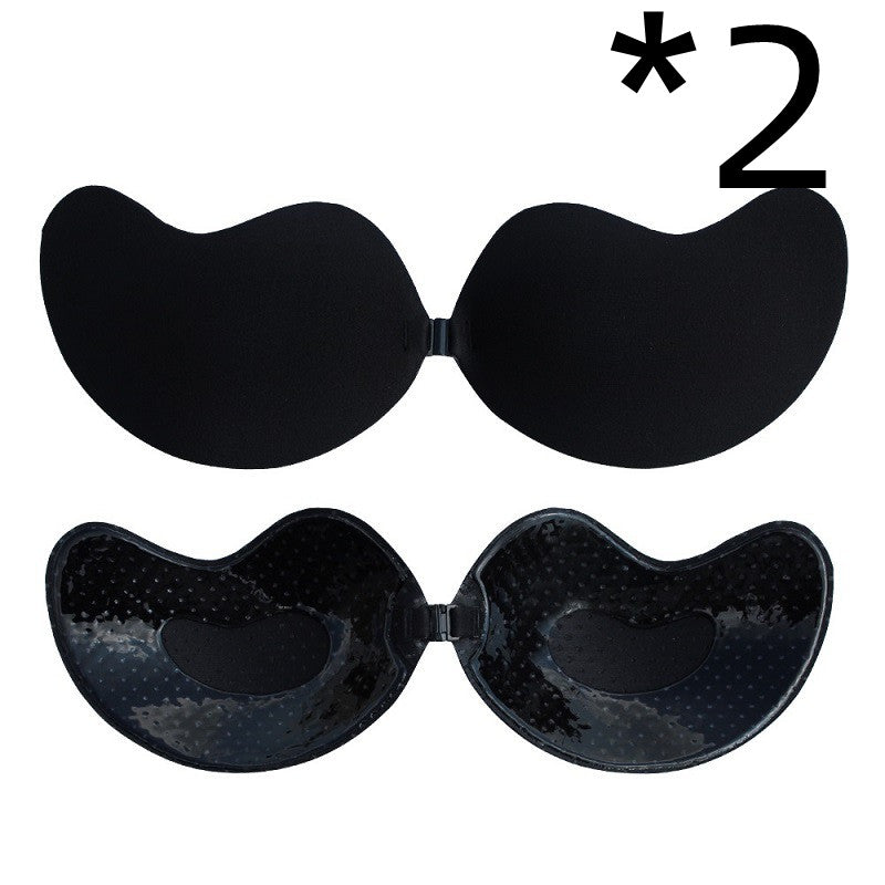 Invisible Push Up Bra Backless Strapless Seamless Front Closure