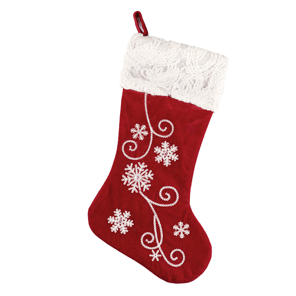 Christmas Decorations Pendant Socks | Holiday Gift