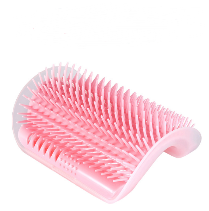 Cat Self-Grooming Corner Brush - Wall-Mounted Massage Comb for Cats