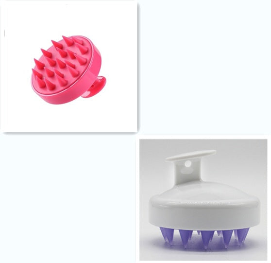 Silicone Shampoo Brush Massage Scalp Hair