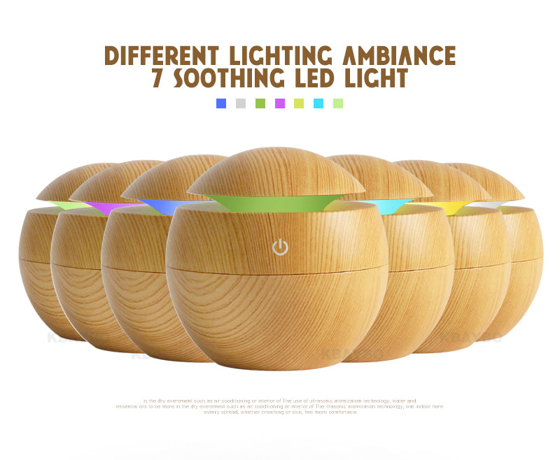 Aroma Essential Oil Ultrasonic Cold Steam Diffuser Air Humidifier