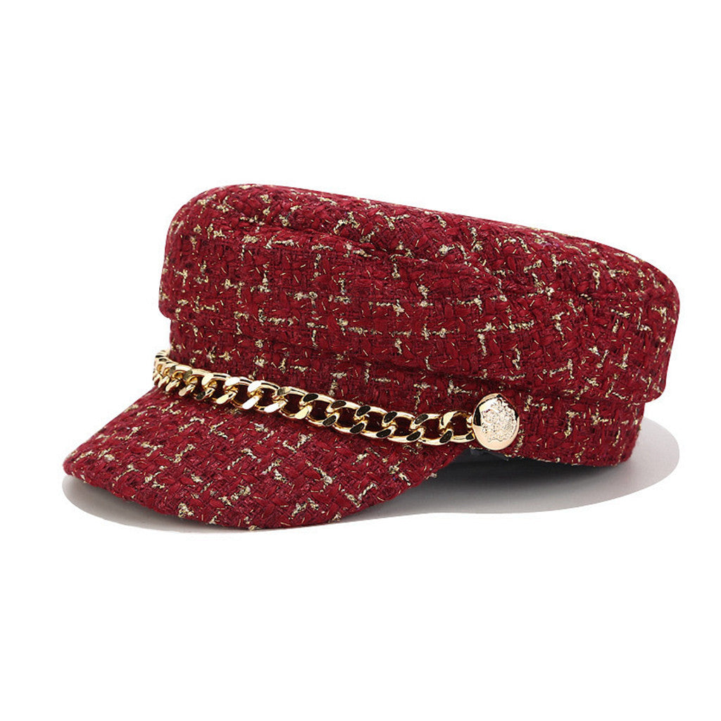 Hat Cap Octagonal – Women's Accessory