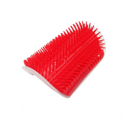 Cat Self-Grooming Corner Brush - Wall-Mounted Massage Comb for Cats