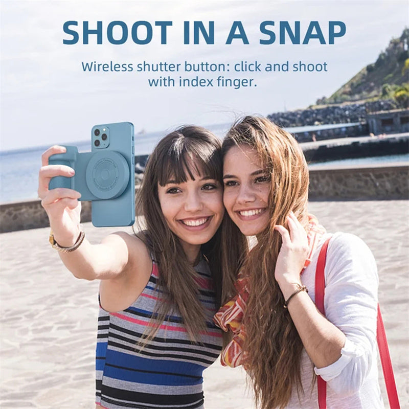 3-in-1 Intelligent Anti-Shake Phone Gimbal - Selfie Stick Tripod
