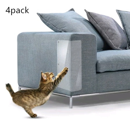 Cat Scratch Furniture Protector Pads - Anti-Scratch Sofa Guard Tape (Multi-Pack)