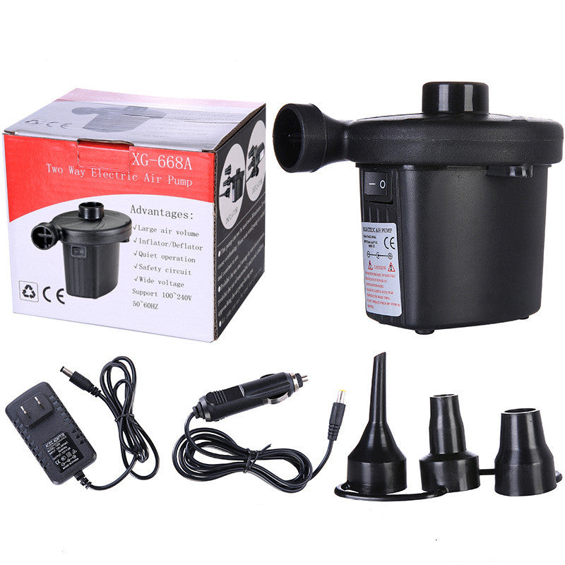 Portable Car Air Pump - Electric Tire Inflator Compressor for Car & Bike