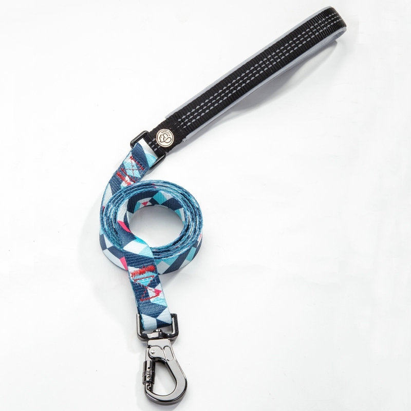 Printed Dog Leash 150 cm - Durable Polyester Lead for Small, Medium & Large Dogs
