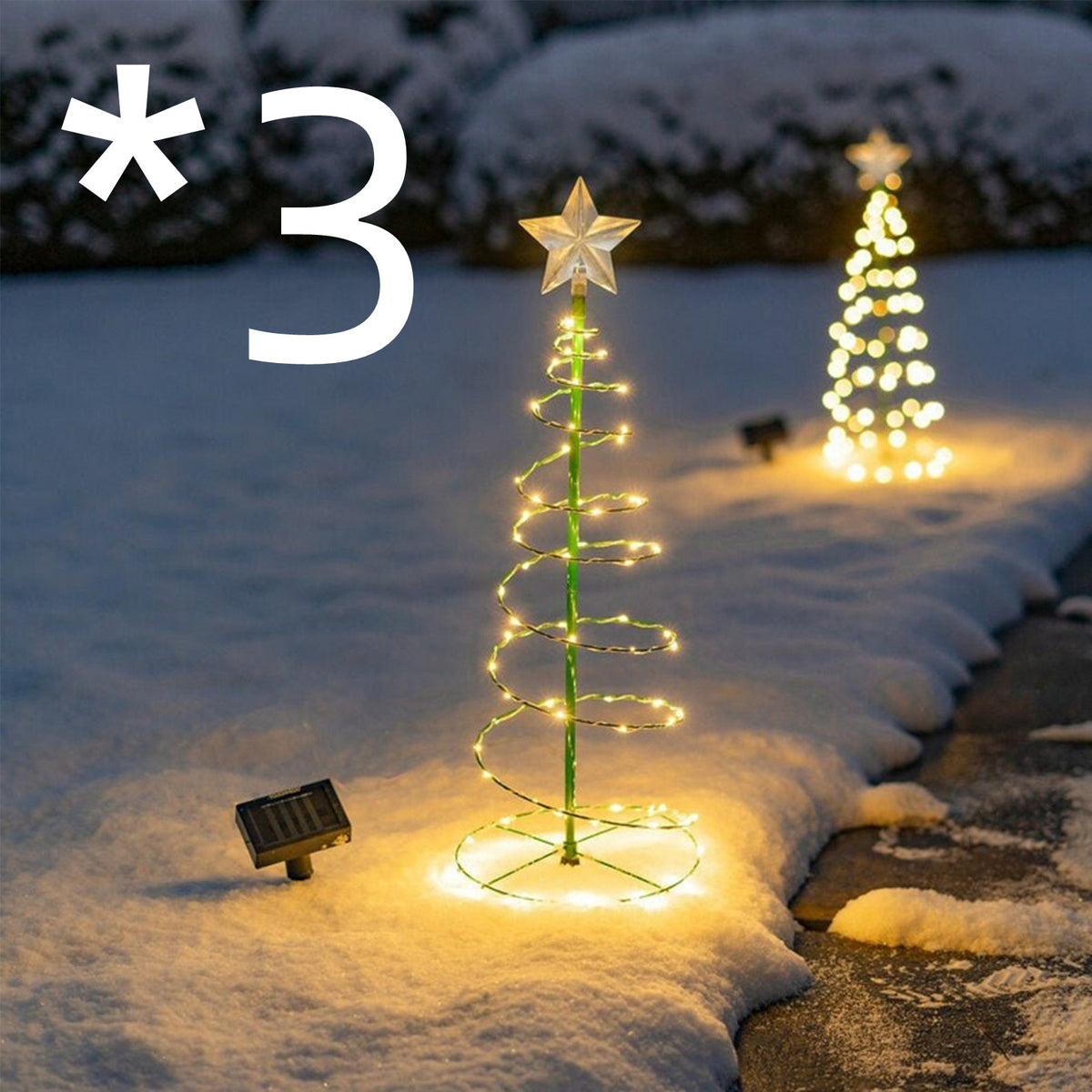 Christmas Tree Decoration Outdoor Courtyard Lighting | Xmas Holiday Decor