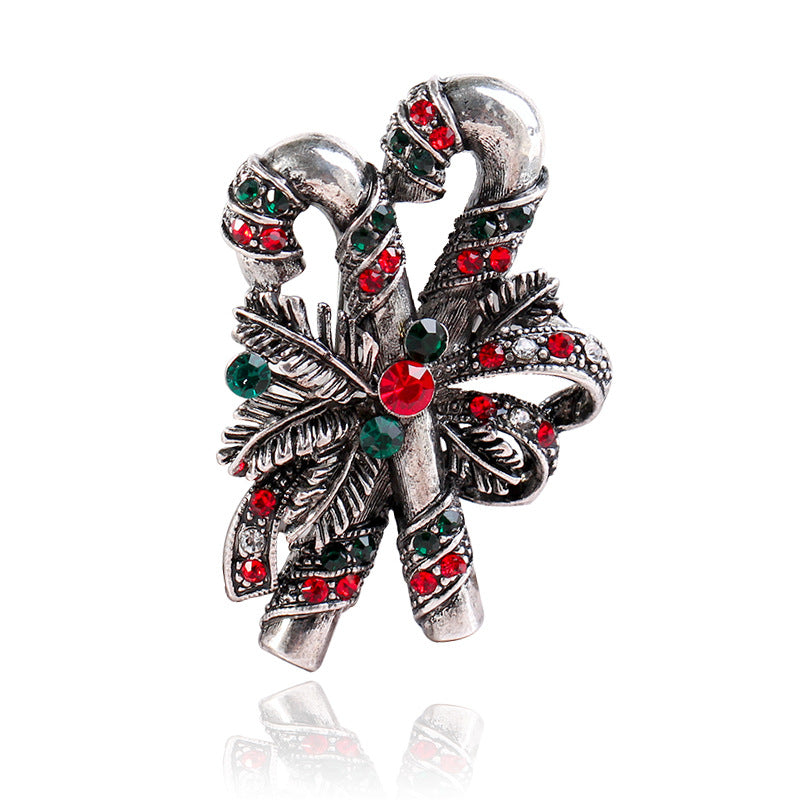 Christmas Suit Pin Brooch | Holiday Gift