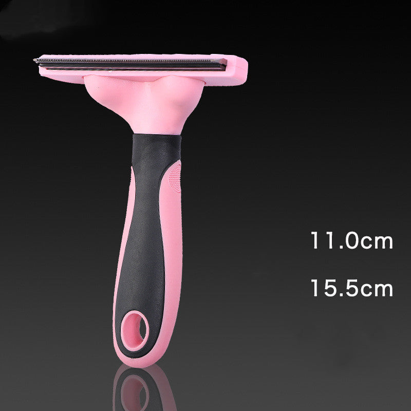 Pet Detangling Brush - Ergonomic Dog & Cat Grooming Comb