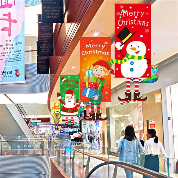 Christmas Window Decoration | Xmas Holiday Decor