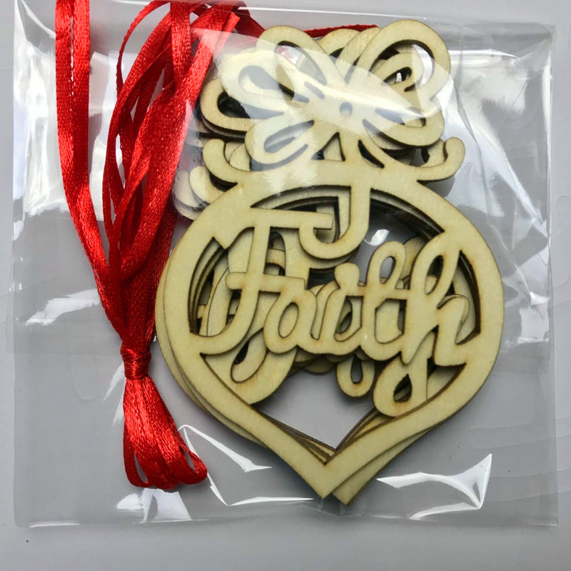 Christmas Bulb Decoration Hollow Small Pendant | Xmas Holiday Decor