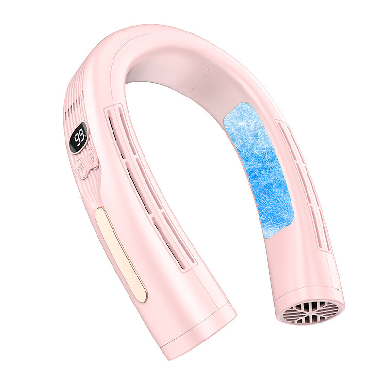 Outdoor Portable Fan Neck Cooler Summer Gadgets