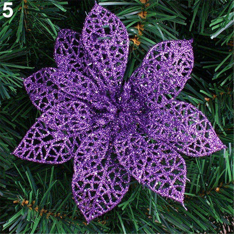 Christmas Decorations – 10cm (3.9in) Blue | Xmas Holiday Decor