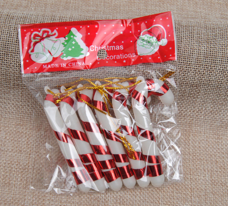 Christmas Tree Cane Ornaments | Xmas Holiday Decor