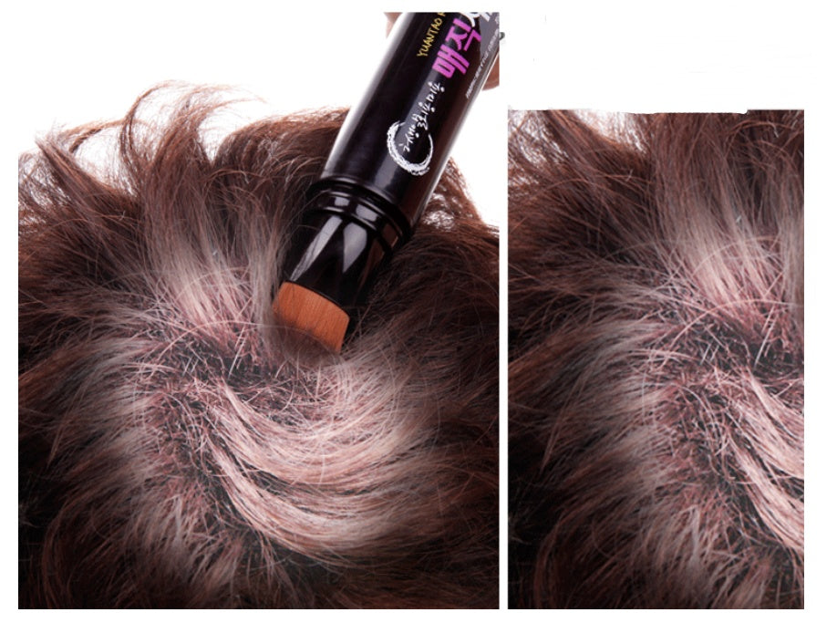 Temporary Hair Color Brush and Comb DIY White Wax One-Time Grey Cream