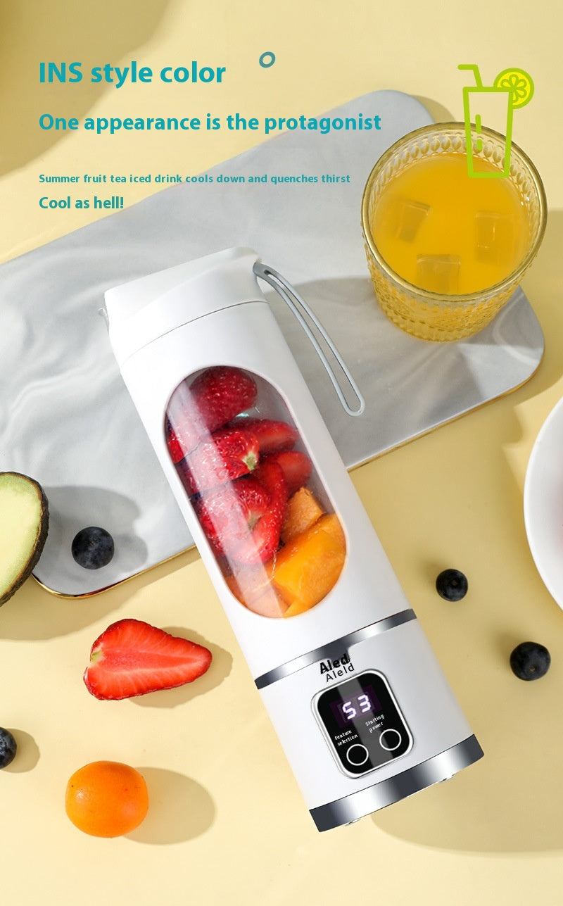 High-End USB Rechargeable Ice-Crushing Blender - Portable Juicer
