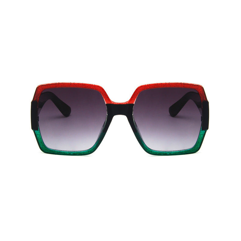 Colorful Glitter Sunglasses Retro
