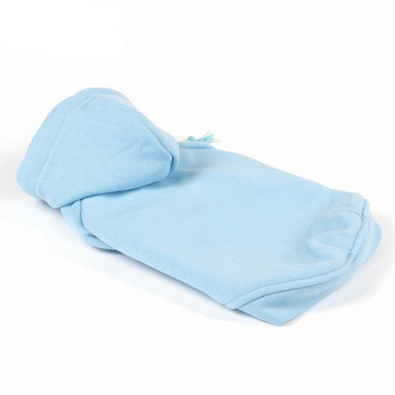 Casual Cotton Dog Sweater - Soft Pet Sweatshirt for Small & Medium Dogs
