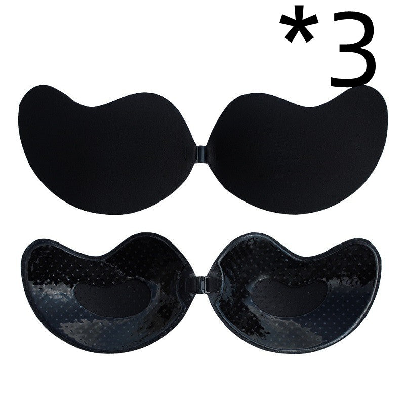 Invisible Push Up Bra Backless Strapless Seamless Front Closure