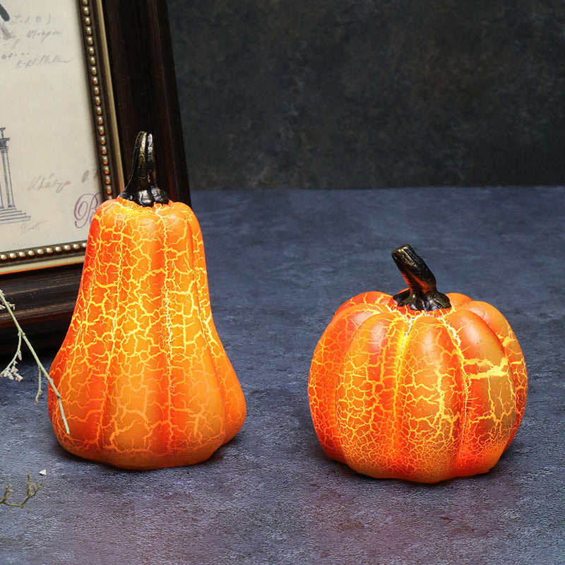 Halloween LED Pumpkin Candle Lantern