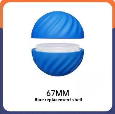 Bite Resistant Rubber Dog Ball - Bouncy Chew Toy for Aggressive Chewers