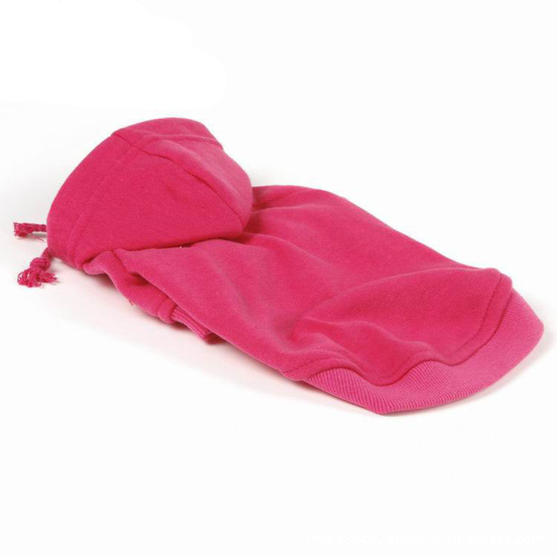 Casual Cotton Dog Sweater - Soft Pet Sweatshirt for Small & Medium Dogs