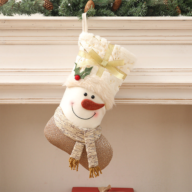 Christmas Nordic White Socks | Holiday Gift